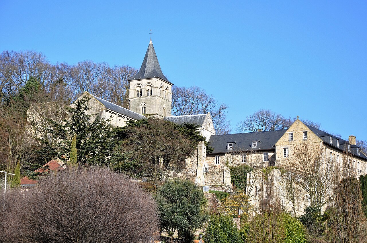 L’abbaye de Graville au Havre.