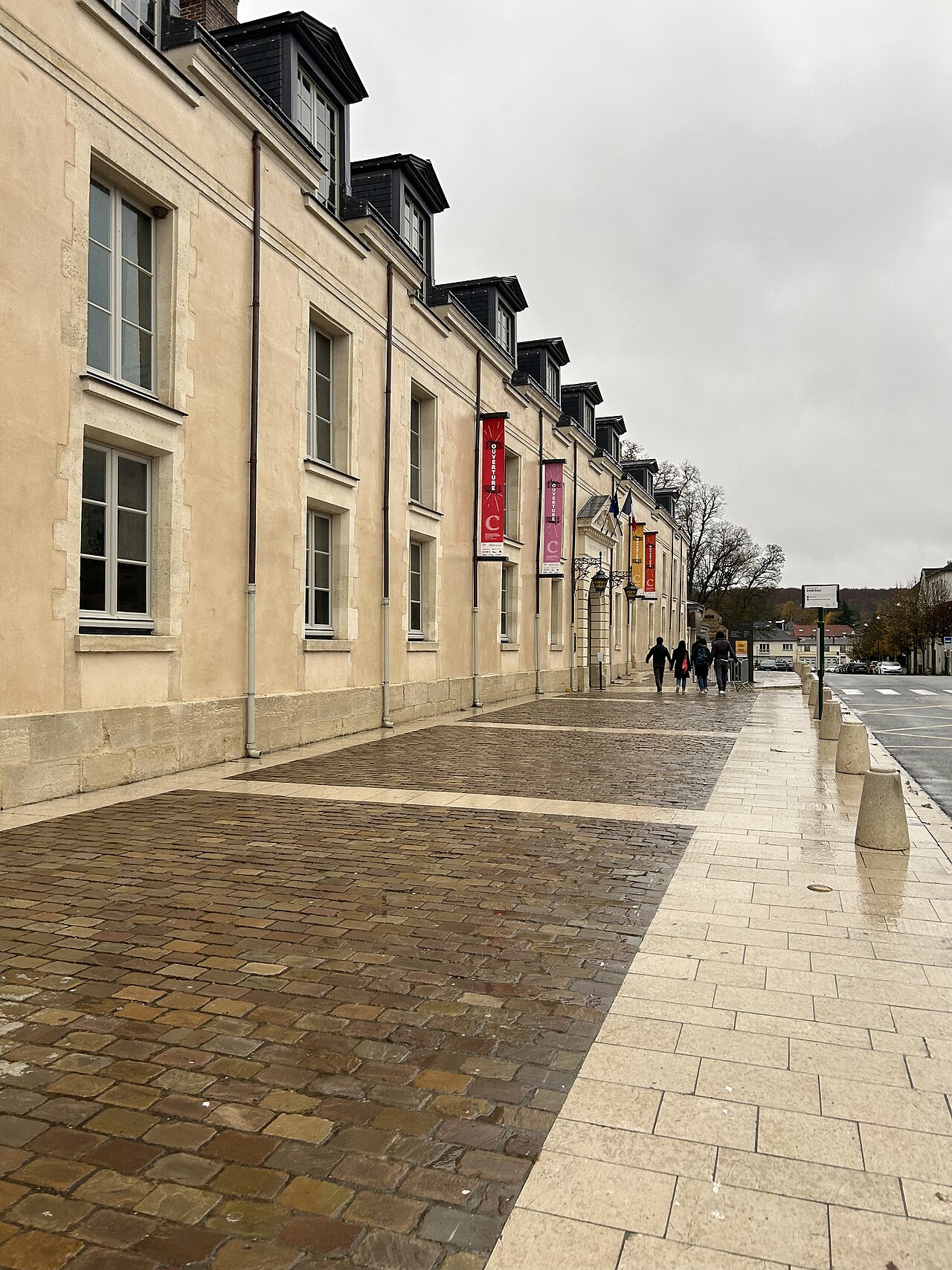 Le château de Villers-Cotterêts, siège de la Cité internationale de la langue française, photographié en 2023.
