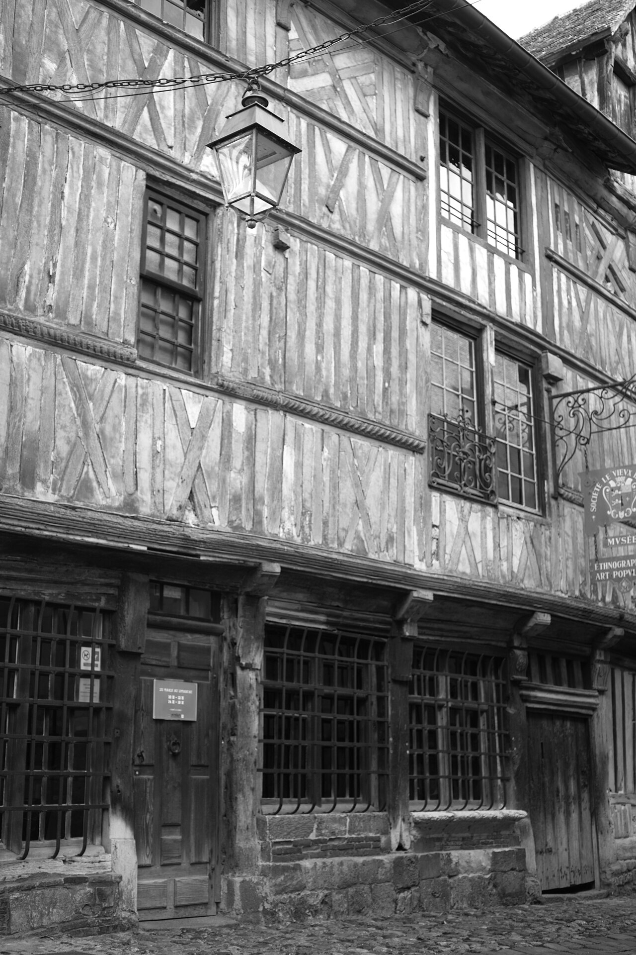 La façade du musée d’Ethnographie à Honfleur, photographiée en 2019.