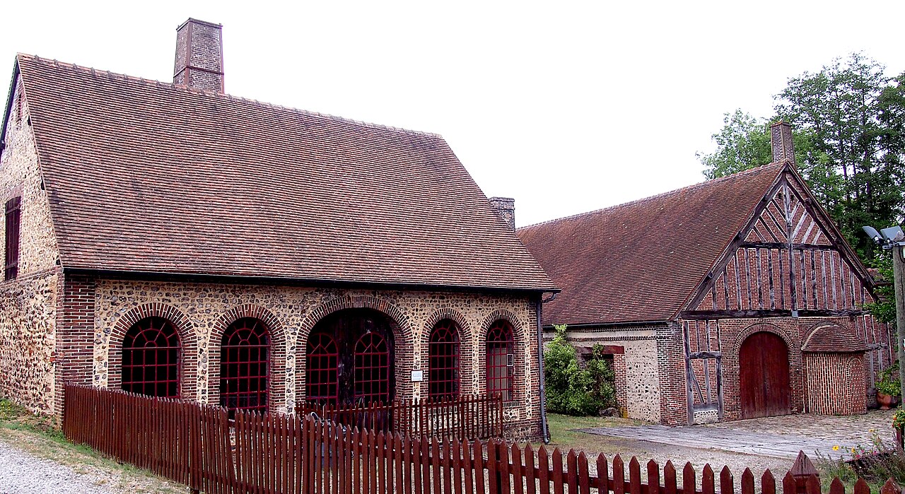 Le site de la Grosse Forge à Aube, photographié en 2019.