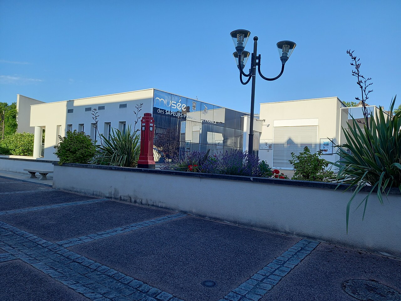 Le musée des Sapeurs-Pompiers de France à Montville, photographié en 2022.
