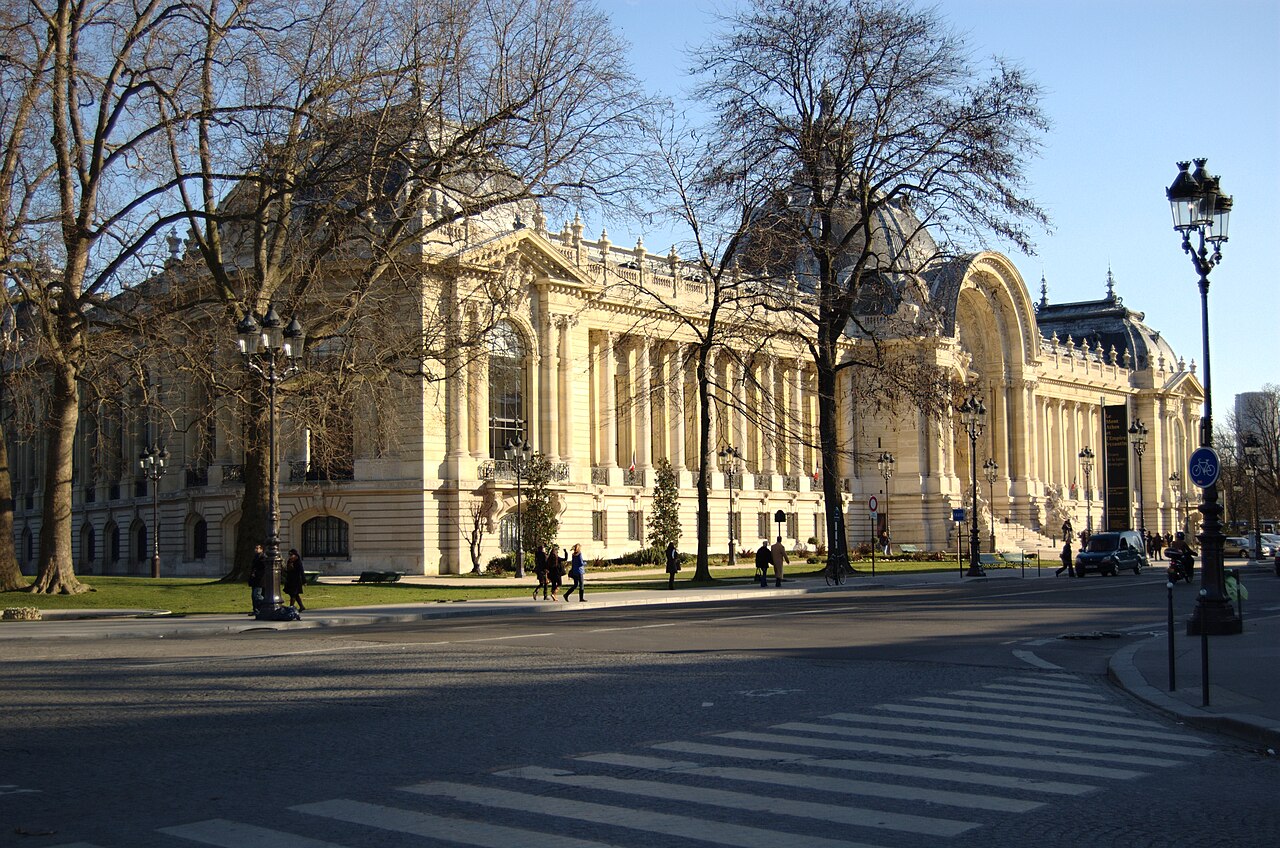 La façade du Petit Palais, à Paris.